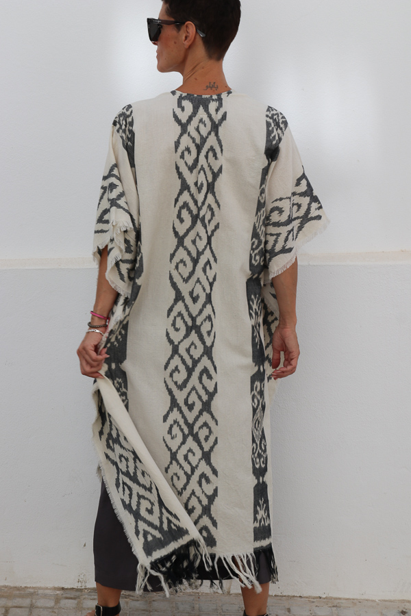 kaftan mujer tendencia estilo etnico