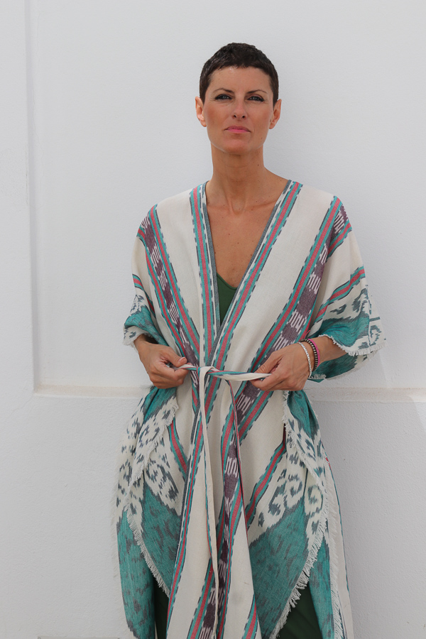 kaftan mujer tendencia estilo etnico