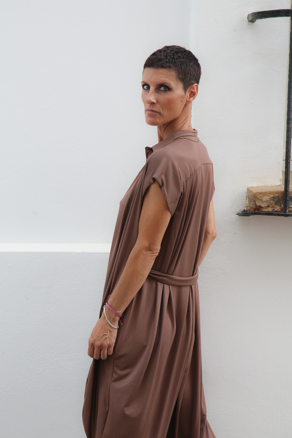 jumpsuit color brown tendencia